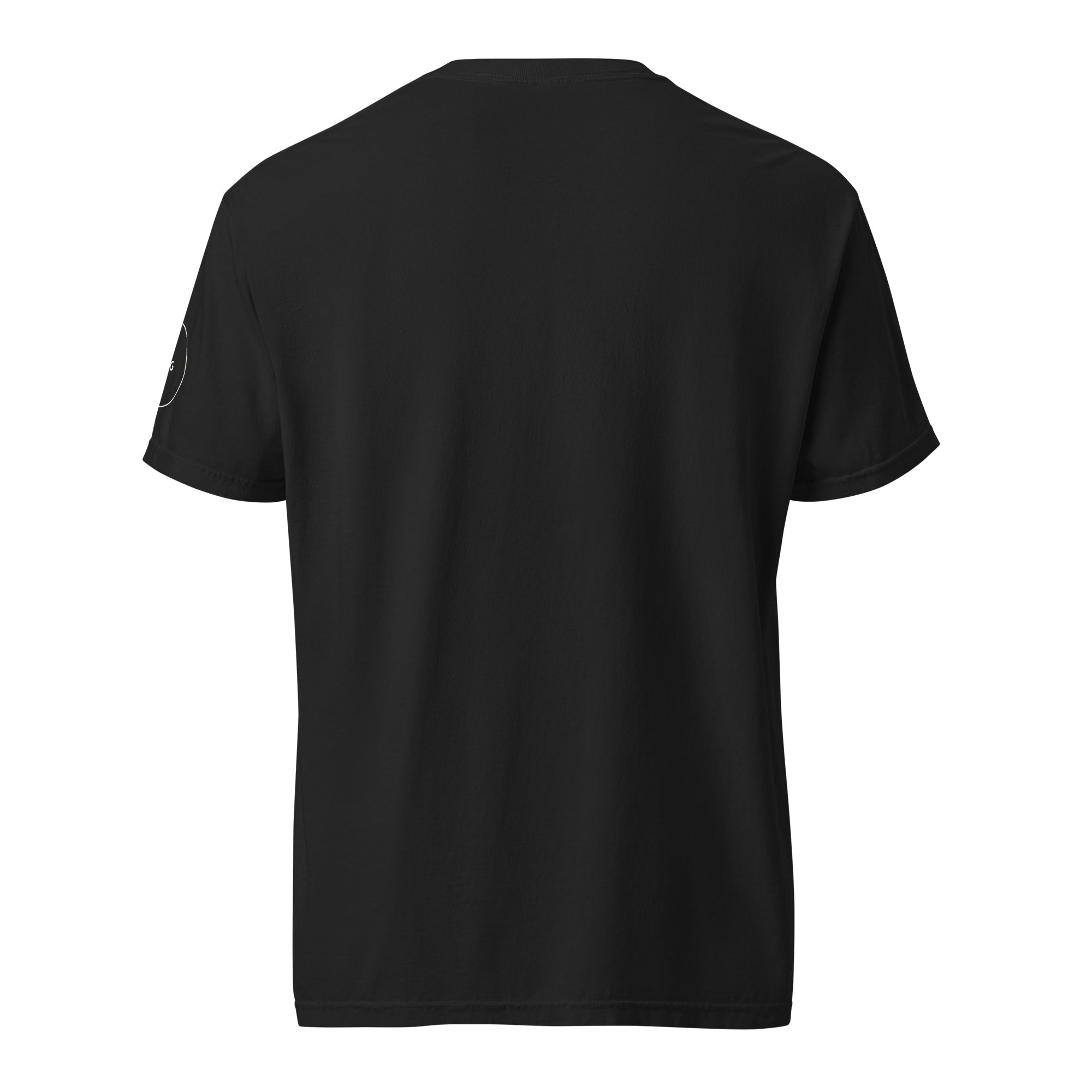 GTG Big Payot Energy tee with screen print, detail view 3