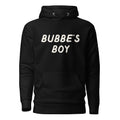 GTG Bubbe's Boy hoodie in Black, front print