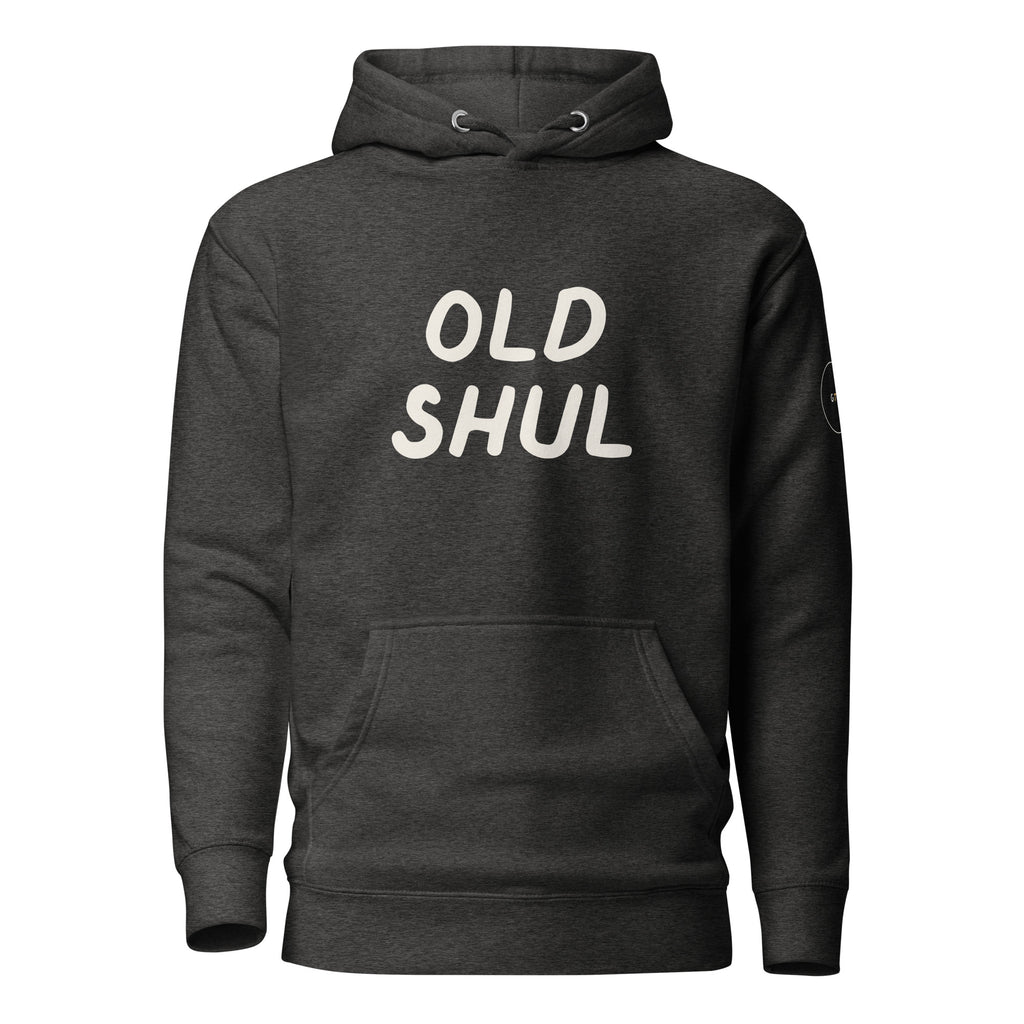 GTG Old Shul hoodie with screen print, detail view 4
