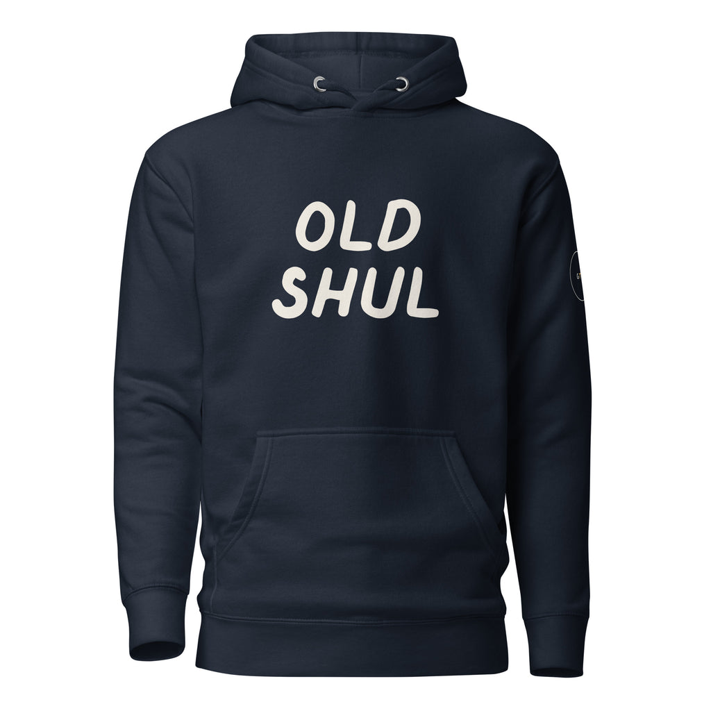 GTG Old Shul hoodie with screen print, detail view 8