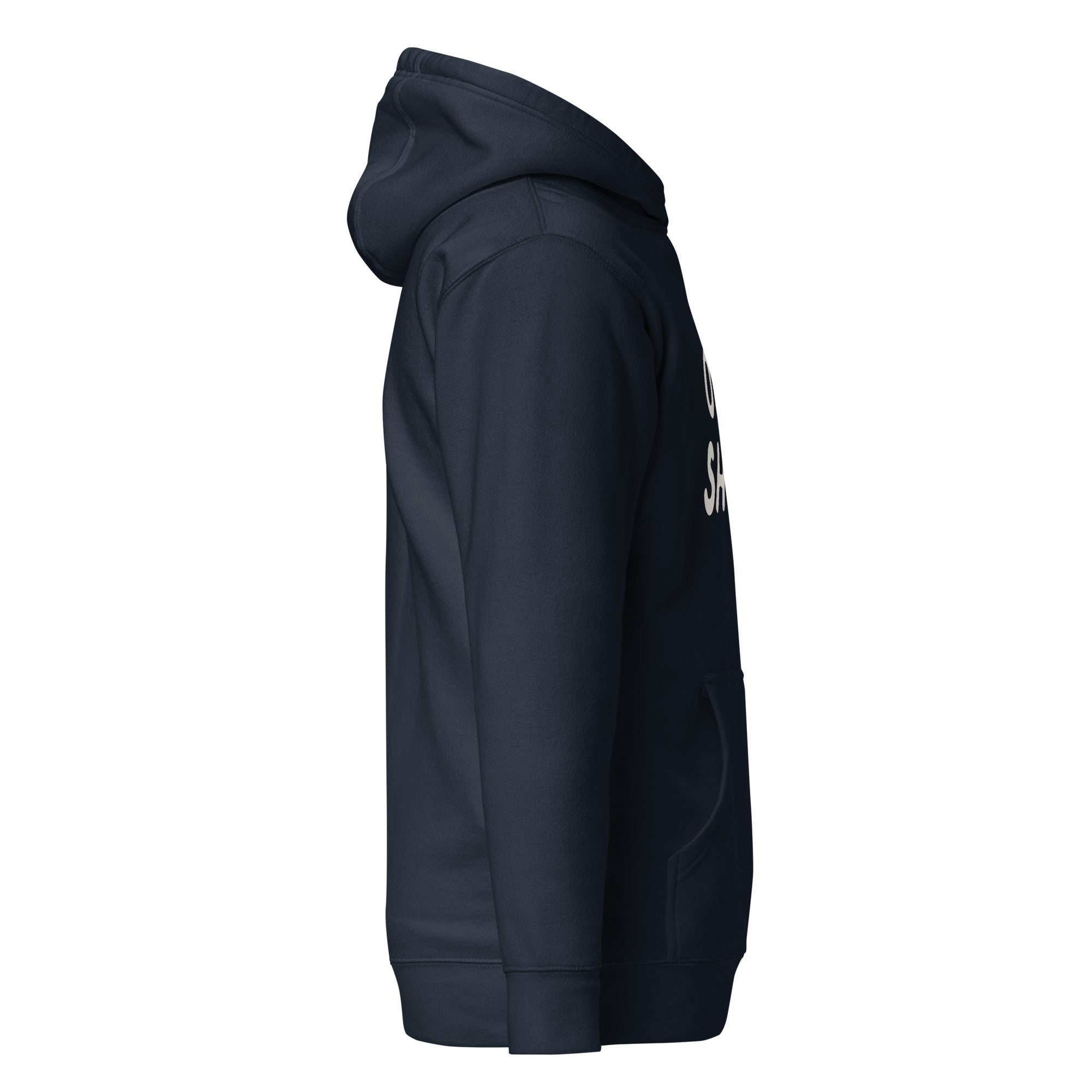 GTG Old Shul hoodie with screen print, detail view 9
