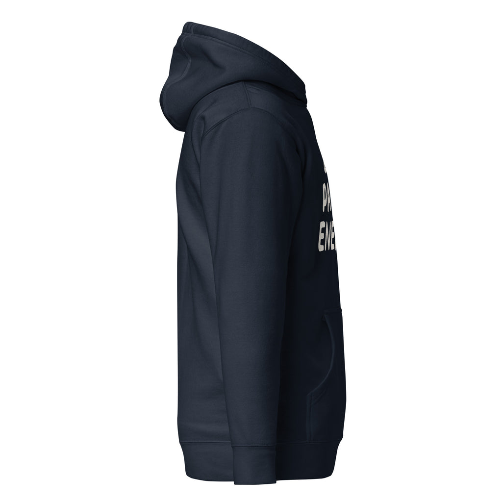 GTG Big Payot Energy hoodie with screen print, detail view 9