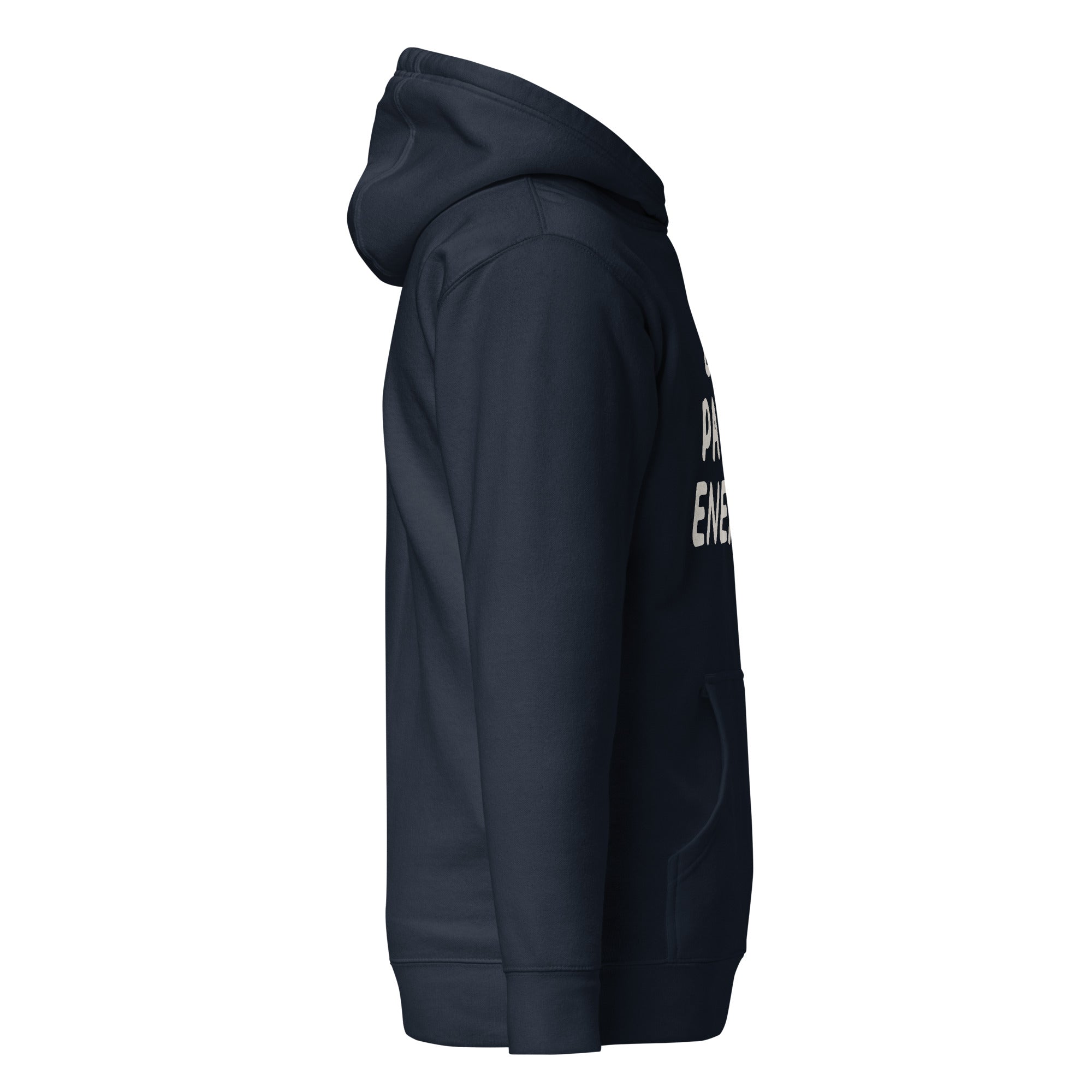 GTG Big Payot Energy hoodie with screen print, detail view 9