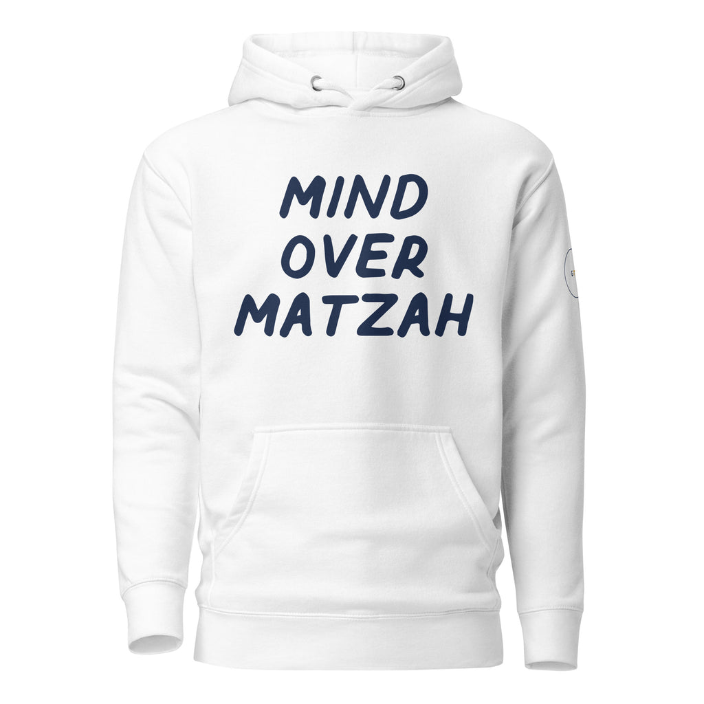 GTG Mind Over Matzah hoodie with screen print, detail view 8