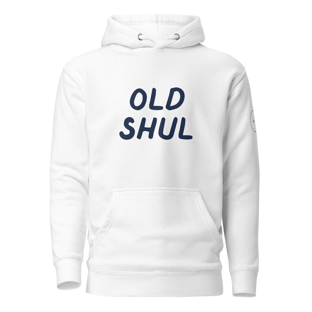 GTG Old Shul hoodie with screen print, detail view 8